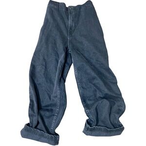 We The Free Black Barrel pull up Legged Pants